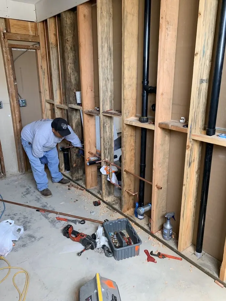 Commercial rough-in plumbing for Trenchless Sewer Repair in Locust Manor